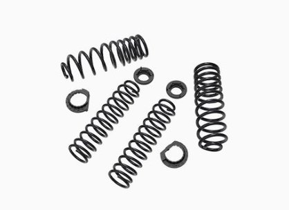 JL пружины 2.5" (с верхними и нижни от JeepTerrain.ru